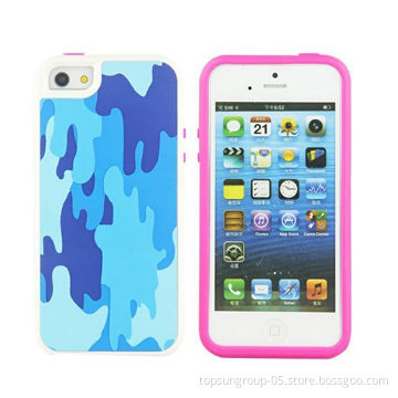 PC+TPU Case for iPhone 6 with Camouflage Pattern